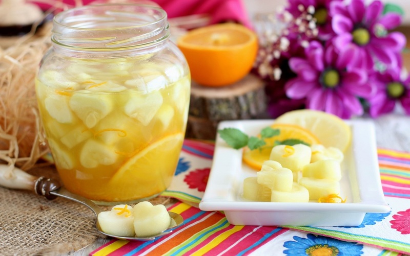 Кабачки под ананасы: оригинальный рецепт закрутки на зиму